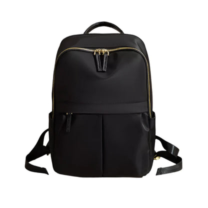 Rugzak Dames - Ruime Stijl met Dubbel Frontvak en Contrast Topgreep | Casual