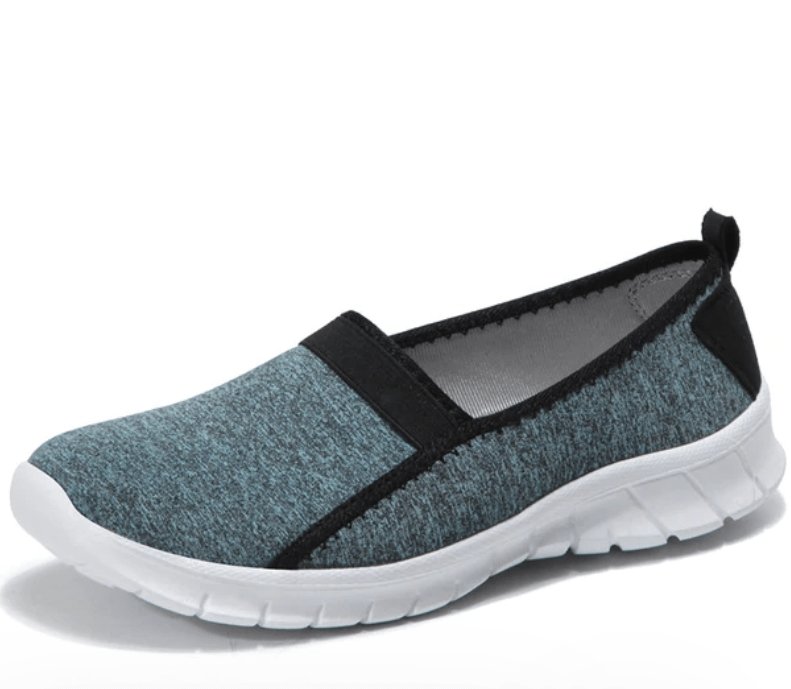 Sneakers Dames - Lichte Instapper met Elastische Band | Casual