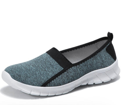 Sneakers Dames - Lichte Instapper met Elastische Band | Casual