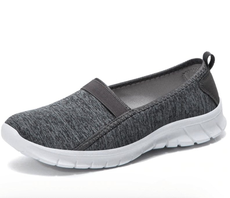 Sneakers Dames - Lichte Instapper met Elastische Band | Casual