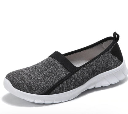 Sneakers Dames - Lichte Instapper met Elastische Band | Casual