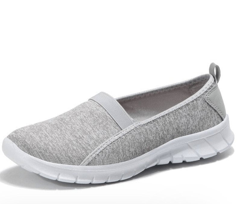 Sneakers Dames - Lichte Instapper met Elastische Band | Casual