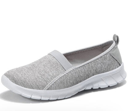 Sneakers Dames - Lichte Instapper met Elastische Band | Casual